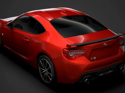 Toyota GT 86 2016 3D model