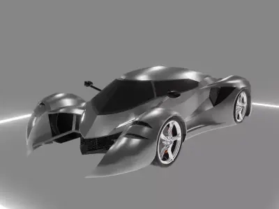 Vortex GX5 3D Model Low-poly 3D model