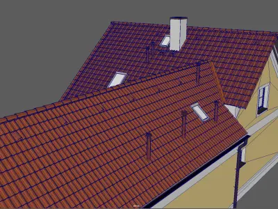 Game-Ready Home 3D Model for Unreal Engine Low-poly 3D model