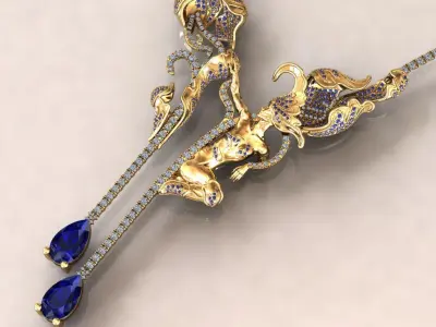 magerit necklace  3D print model