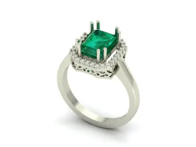 Stone Ring 3D print model order