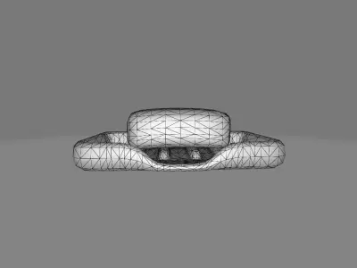 Soap Bar and Tray Free 3D model