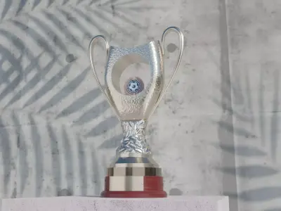 Greek Soccer Trophy - Exquisite 3d replica 3D print model