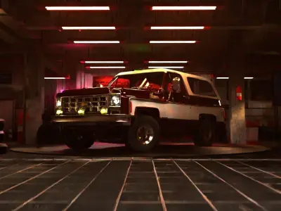 Chevrolet Blazer 1979 3D model