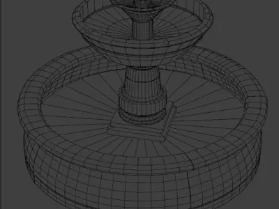 Collection of street models for gamedev Low-poly 3D model