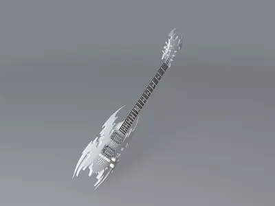 Sands Splinter Xl Guitar Free 3D model