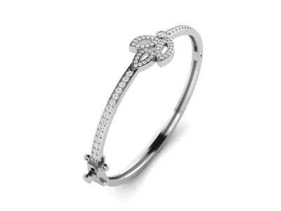 Women Bracelet 3D print model 2
