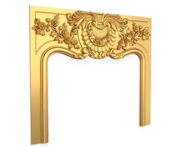 Classic decor ornament 85 3D model