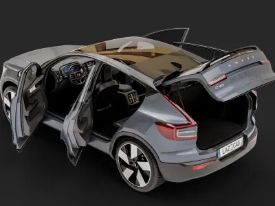 Volvo C40 Recharge 2022 3D model