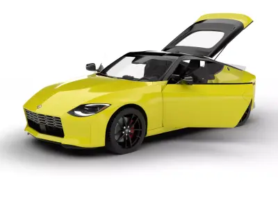 Nissan Z 2023 HQ 3d model 3D model