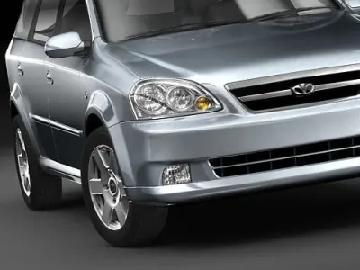 Daewoo Nubira - Chevrolet Lacetti 3D model
