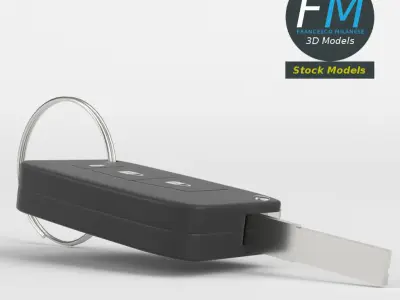 Car key 3D model