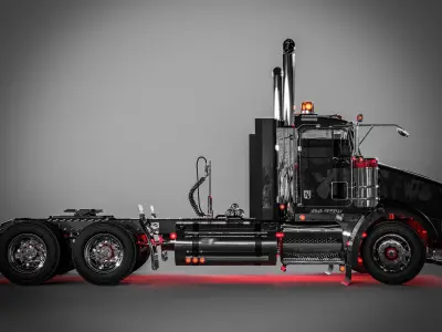 Kenworth T800 American Custom John-Design 3D model