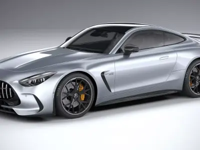 Mercedes-Benz AMG GT Coupe 2024 3D model