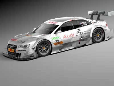 Audi A5 DTM 2014 3D model