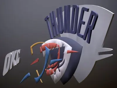 USA Atlantic Basketball Teams  Printable LOGOS 3D print model