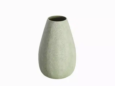 Porcelain Vase C 04 Low-poly 3D model