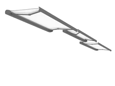 wrought iron design 3D model Low-poly 3D model