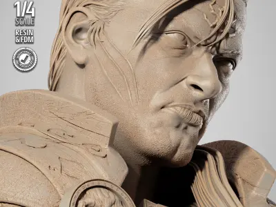 STAR WARS Exar Kun Portrait Bust 3D print model