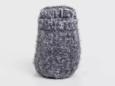 -Folded Socks V2- 3D model