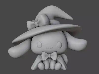 Halloween cinnamoroll 11 3D print model