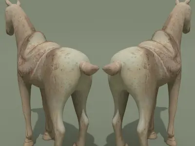 Horse Statuette A 3D model