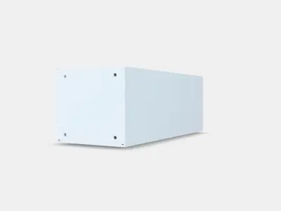 METOD Wall cabinet frame 13 Low-poly 3D model