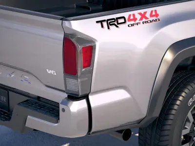 Toyota Tacoma TRD 2020 3D model