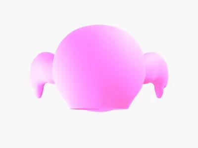 fall Guy 3D Model 3D model