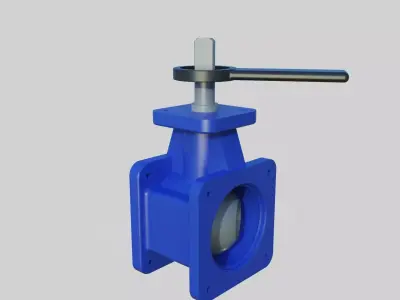Valve gate 3D print model