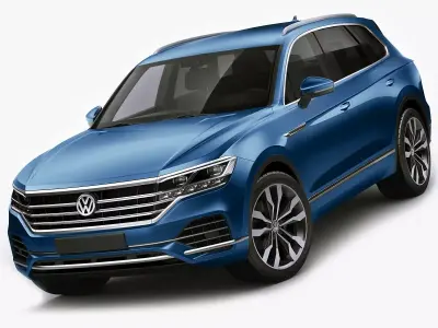 Volkswagen Touareg 2019 3D model
