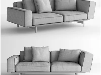 Lema Yard Sofa Unit 15 - Corner 3D model