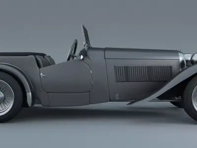 HRG Sports car 1948 3D Model 3D model