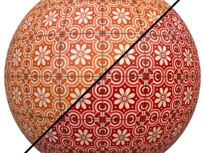 tile patterned 142-seamless-4k-pbr  Texture