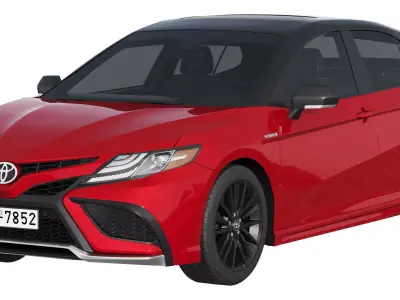 Toyota Camry XSE Hybrid 2023 3D model