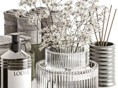 Bathroom Accessories 10 3D model