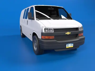 chevrolet express 3D model