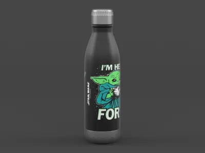 Water Bottle 3D model 37