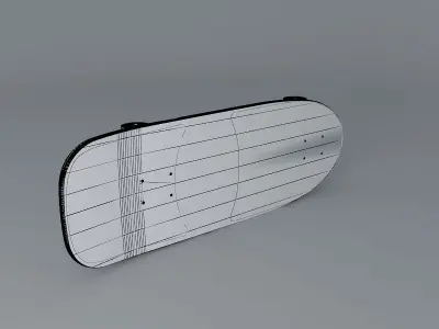 Tony Hawk Iron Cross complete skateboard Free 3D model