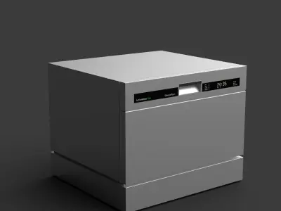 Mini Dishwasher 3D model