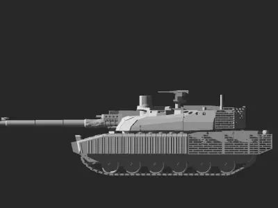 Leclerc XLR 3D print model