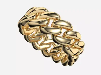 Cuban Ring 3D print model