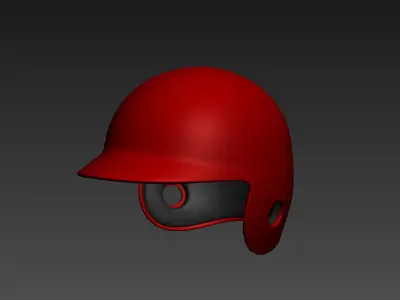 Baseball Helmet  3D model