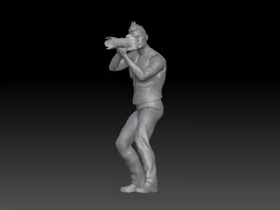 PHOTOGRAPHER FORMULA ONE 3D print model