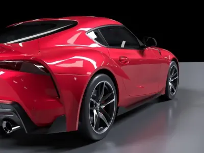 Toyota Supra 2020 3D model