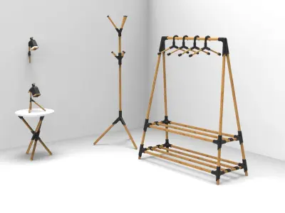 SIDE TABLE - BEDSIDE TABLE - 3D PRINT 3D print model