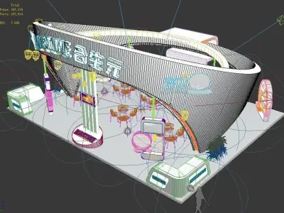 Exhibition - Area - 15X12-3DMAX2009-08 3D model
