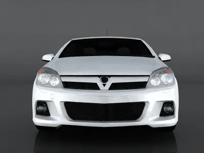 Vauxhall Astra Low-poly 3D model