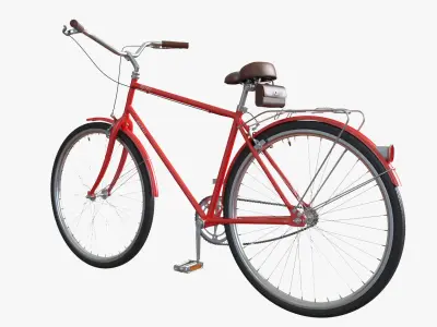City Bike 3D model by max86