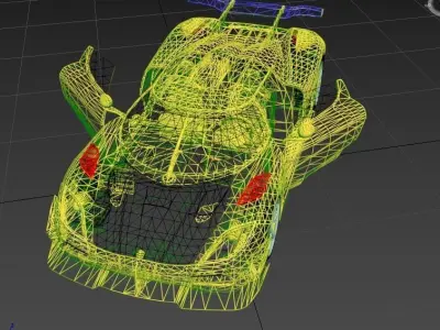  Koenigsegg Agera Car Model 3D Low-poly 3D model